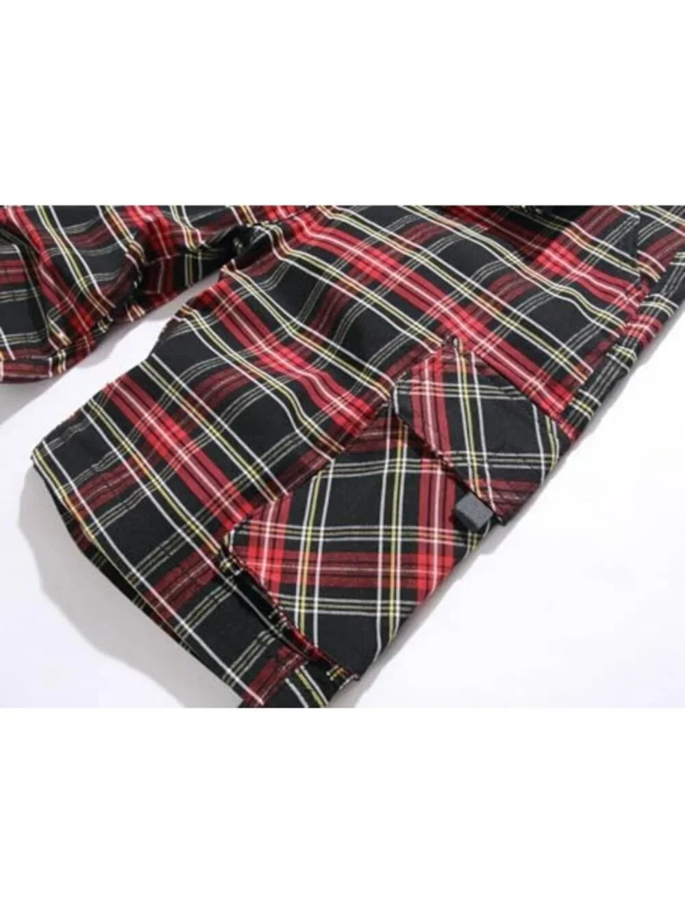 Plaid Cargo Shorts for Men - 10